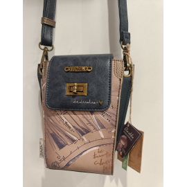 Petite pochette en synthétique fantaisie "Anekke"