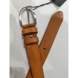 Ceinture en cuir noir "Manna"