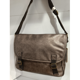 Besace en synthétique noir (Mia et Joy)