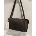 Sac en cuir noir "Arthur et Aston"