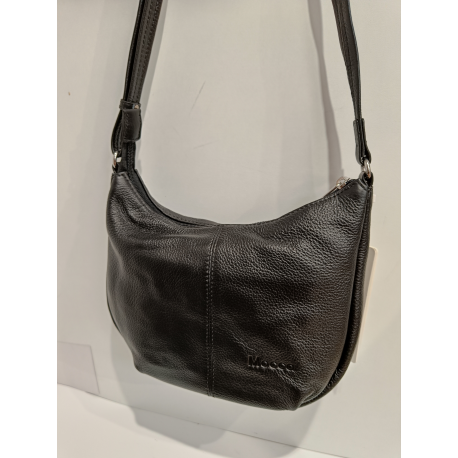 Sac en cuir ivoire "Mocca"