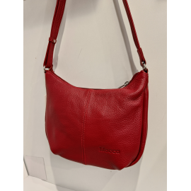 Sac porté travers en cuir camel souple"Mocca"