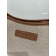 Sac en synthétique naturel et toile beige "Arthur et Aston"