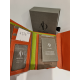 Grand portefeuille en cuir orange et marron "Adapell"