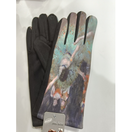 Gant motif peinture 