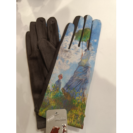 Gant motif peinture 