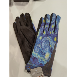 Gant motif peinture 