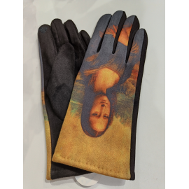 Gant motif peinture 