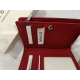 Porte monnaie en cuir camel "Mocca"