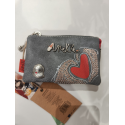 Porte monnaie en synthétique fantaisie  "Anekke"