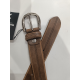 Ceinture en cuir TAUPE "Manna"