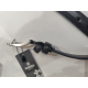 Ceinture en cuir noir "Manna"