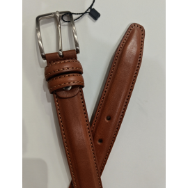 Ceinture en cuir camel "Manna"