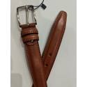 Ceinture en cuir camel "Manna"
