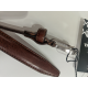 Ceinture en cuir bleu Roi "Manna"