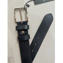 Ceinture en cuir marine "Manna"