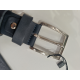 Ceinture en cuir marine "Manna"