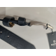 Ceinture en cuir marine "Manna"