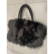 Sac en synthétique noir (Mia et Joy)