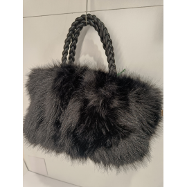 Sac en synthétique noir (Mia et Joy)