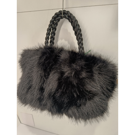 Sac en synthétique noir (Mia et Joy)