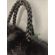Sac en synthétique noir (Mia et Joy)