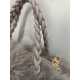 Sac en fourrure  synthétique taupe (Mia et Joy)