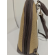 Sac en synthétique naturel et toile beige "Arthur et Aston"