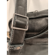 Sacoche en cuir souple noir"Arthur&Aston"