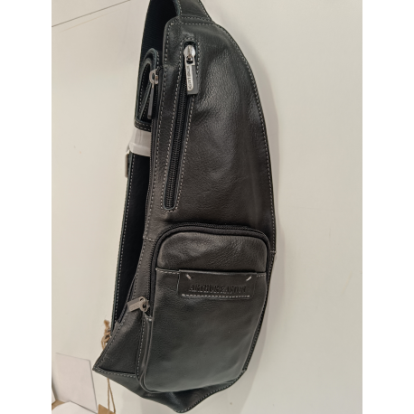 Holster en cuir souple noir"Arthur&Aston"