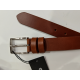 Ceinture en cuir camel "Manna"