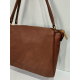 Sac en cuir noir "Arthur et Aston"