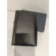 Portefeuille en cuir noir "David William"