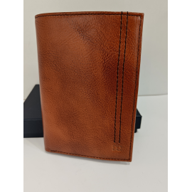 Portefeuille en cuir noir "David William"