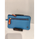 Porte monnaie plat en cuir au trois couleurs "Adapell"