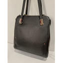 Sac a dos en cuir noir"Francinel"