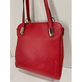 Sac a dos en cuir noir"Francinel"