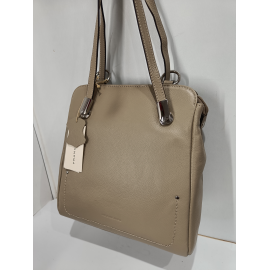 Sac a dos en cuir rouge "Francinel"