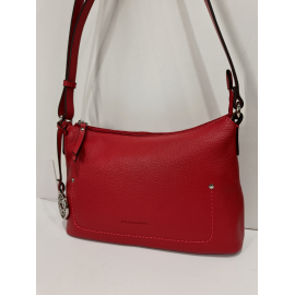 Sac porté travers en cuir camel"Francinel "
