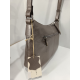 Sac porté travers en cuir taupe "Francinel "