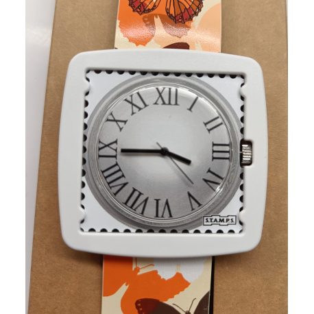 Montre fleur " STAMPS “