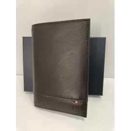 Portefeuille en cuir noir "David William"