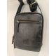  Sacoche  en cuir noir"David William"