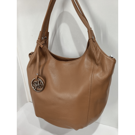 Sac  en cuir  noir "Francinel "