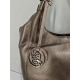 Sac  en cuir taupe "Francinel "