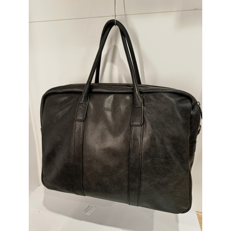 Porte Document en cuir noir "Arthur et Aston"