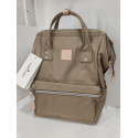 Sac a dos en toile taupe "Platinium"