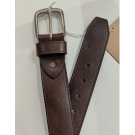 Ceinture en cuir marron "J.L.Foures"