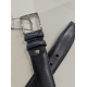 Ceinture en cuir noir"Manna"