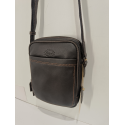  Sacoche  en cuir marron "Francinel"